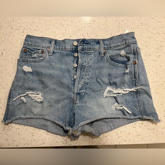 Gap Light Blue Jean Shorts - Picture 1 of 4